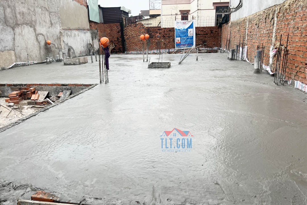 Thi công đổ bê tông móng