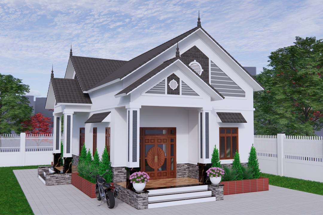 Nhà cấp 4 phong cách hiện đại