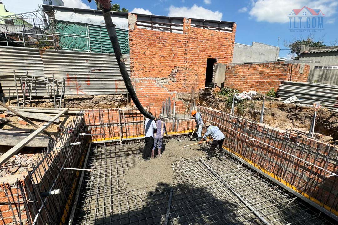 Xây thô nhà cấp 4 tại Nhơn Trạch