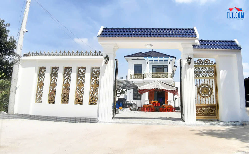 Không gian ngoại thất của ngôi nhà