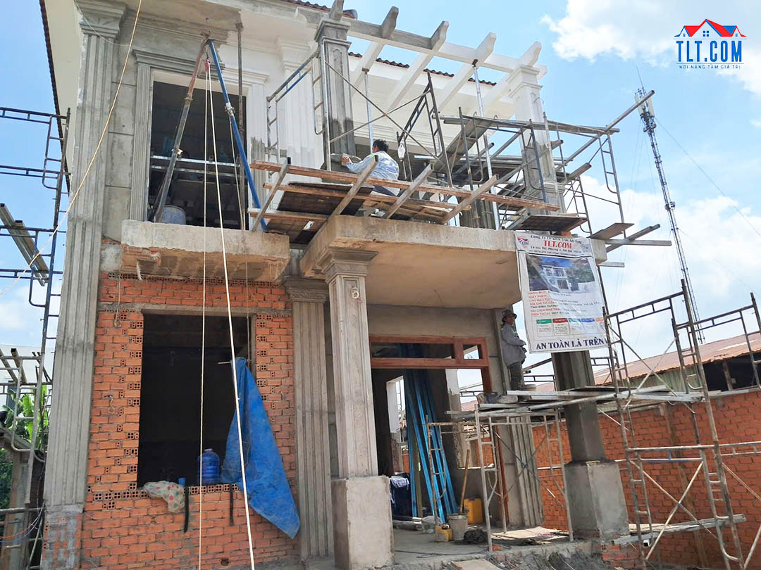 Xây nhà phần thô bình dương