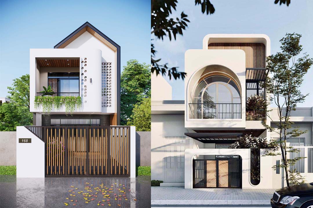 Nhà phố 1 trệt 1 lầu