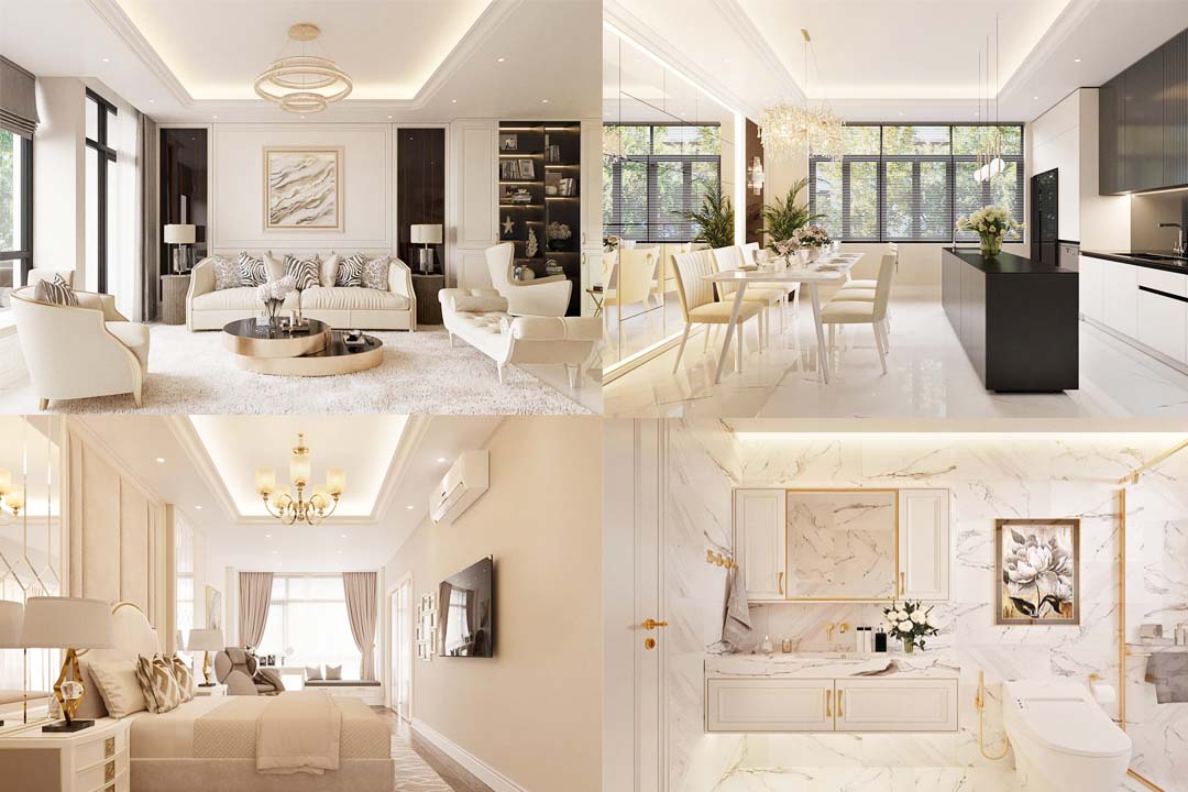 Thiết kế kiến trúc nội thất nhà