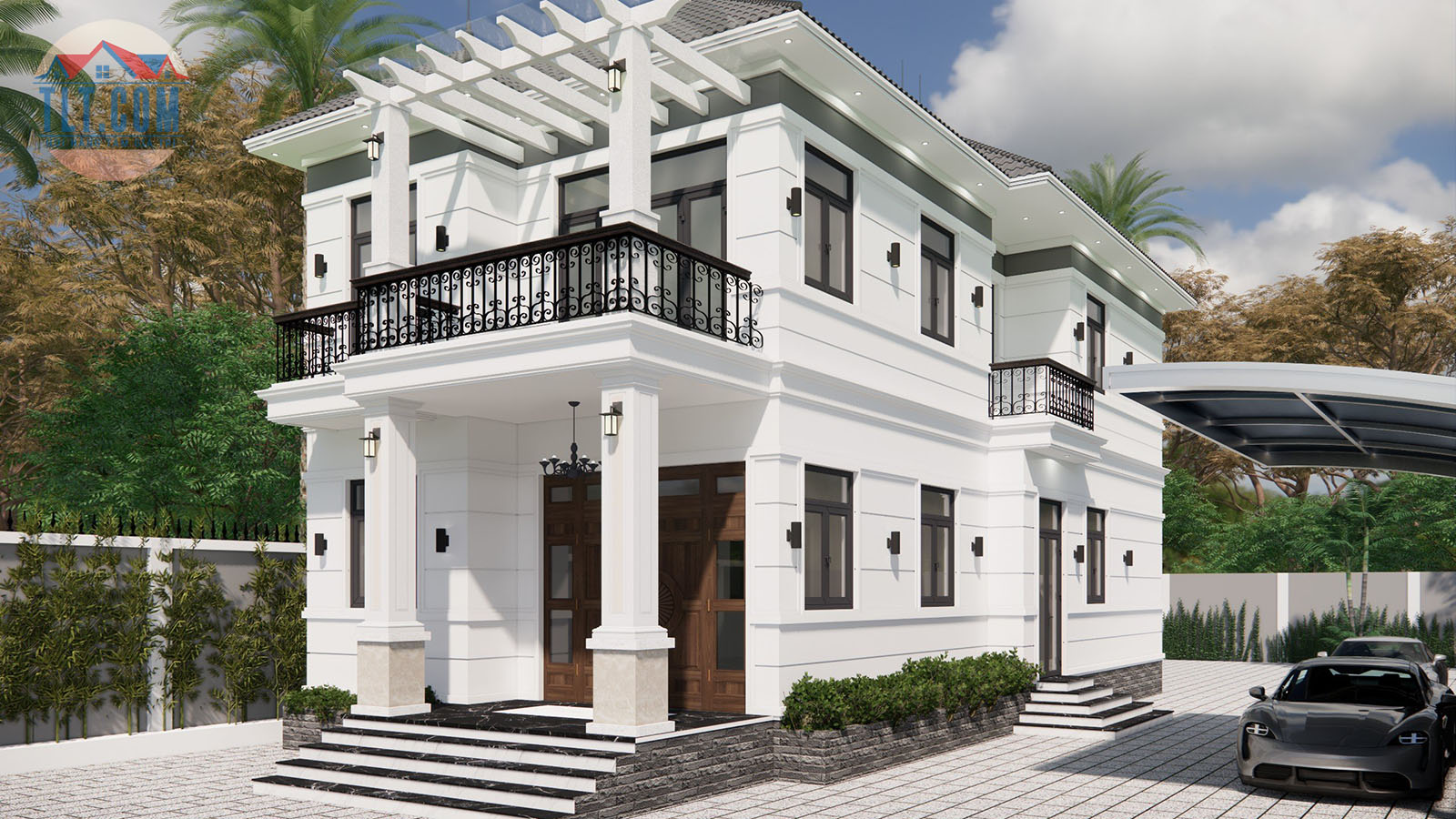 Nhà biệt thự 2 tầng