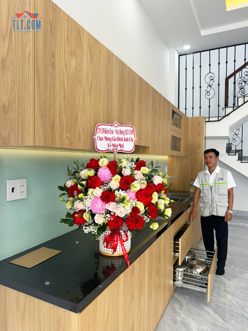 Không gian phòng bếp