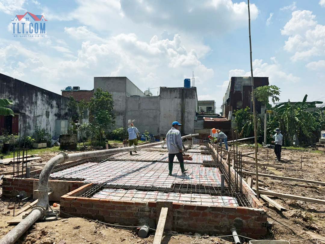 Thi công xây dựng nhà tại Hóc Môn