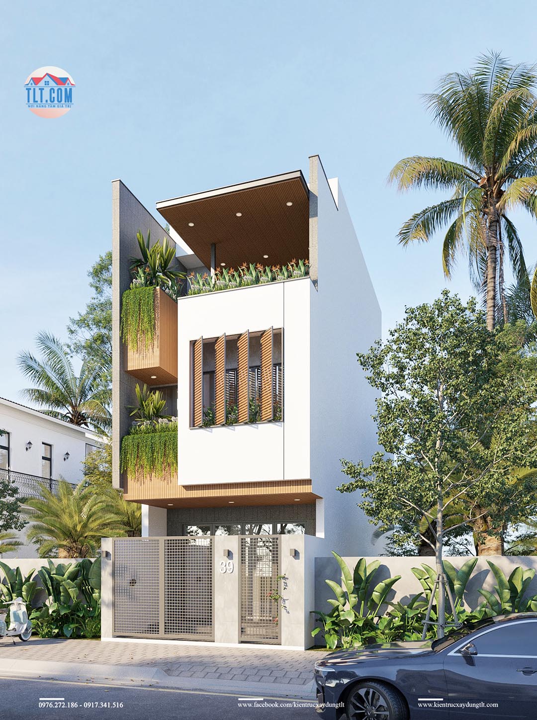 Nhà 1 trệt 2 lầu tphcm