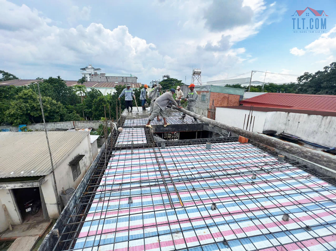 Thi công đổ bê tông