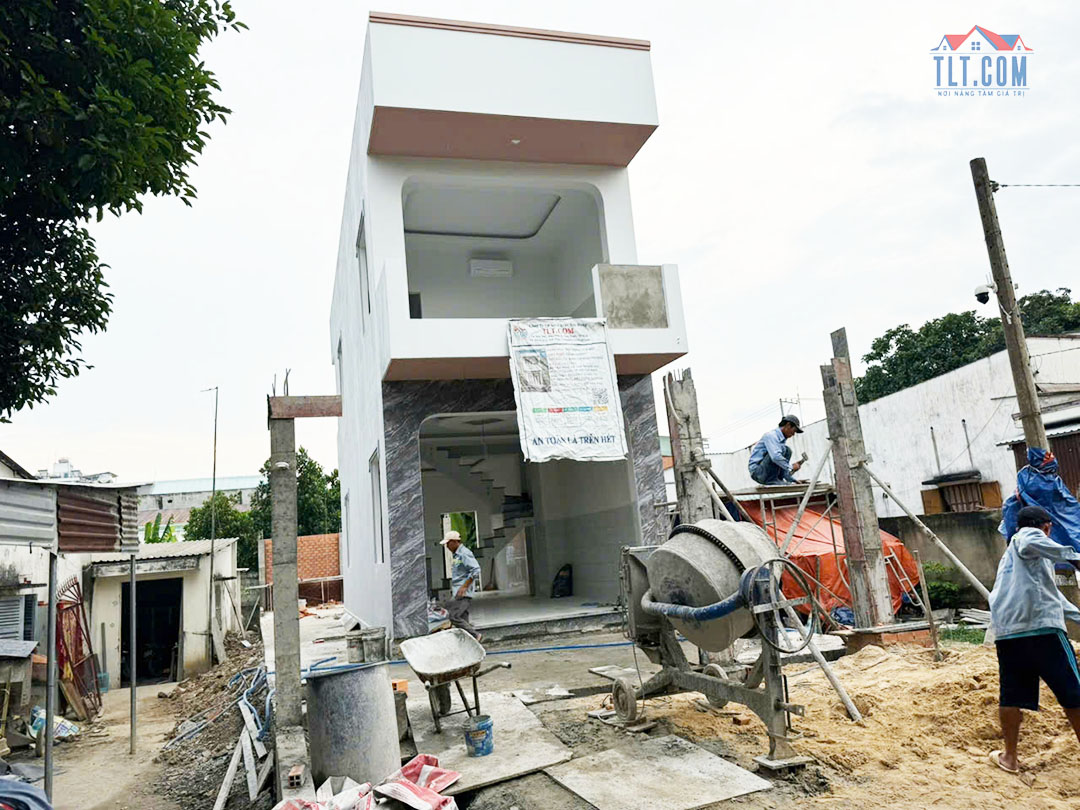 Xây thô nhà phố