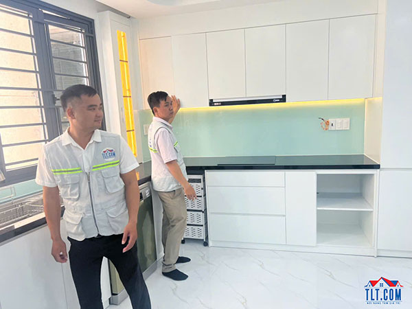 Không gian nội thất phòng bếp