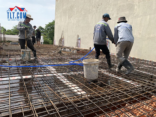 Thi công đổ bê tông