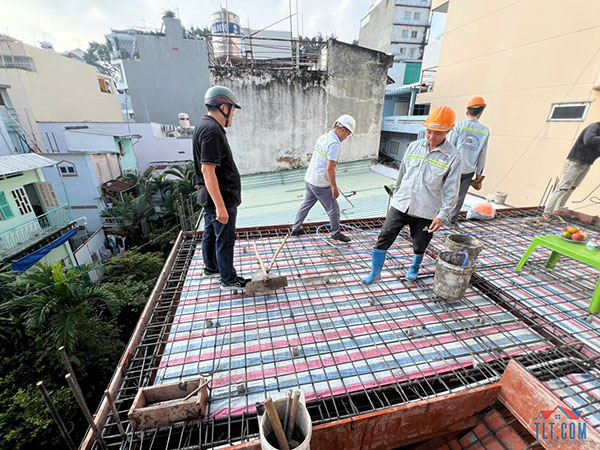 Thi công nhà phần thô