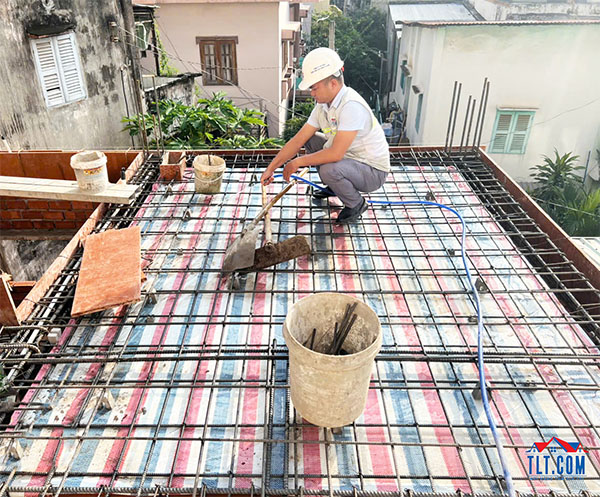 Thi công xây nhà phần thô