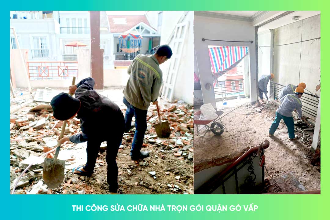 Sửa chữa nhà trọn gói quận Gò Vấp
