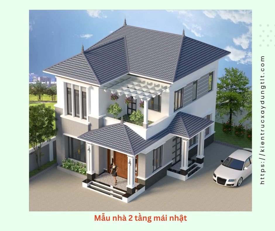 Xây nhà 2 tầng tại Hồng ngự