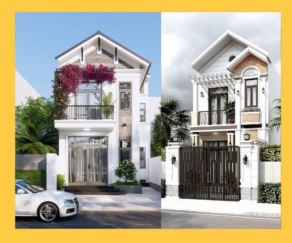 Nhà phố 1 trệt 1 lầu