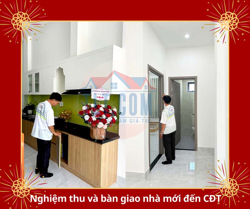 nghiệm thu và bàn giao nhà