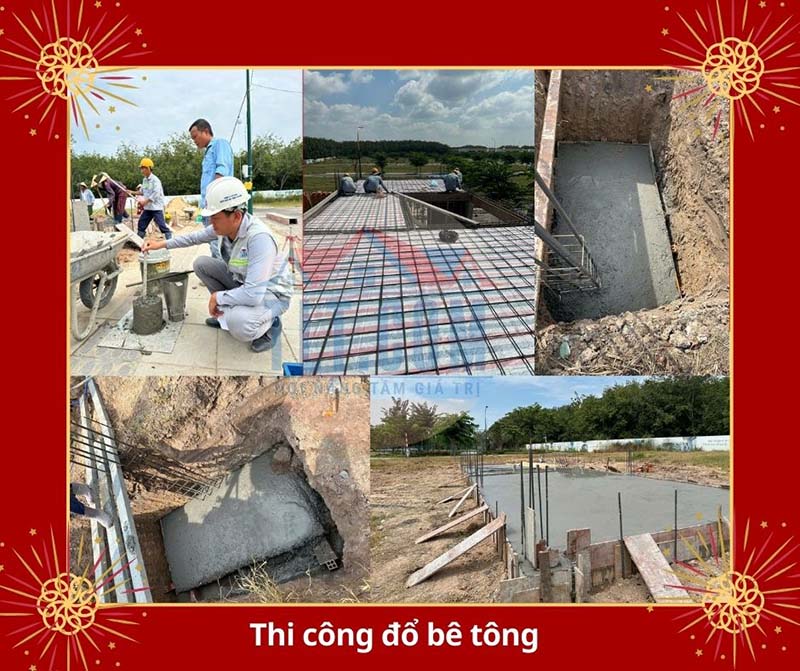 bàn giao nhà anh Duy tại Bến Cát