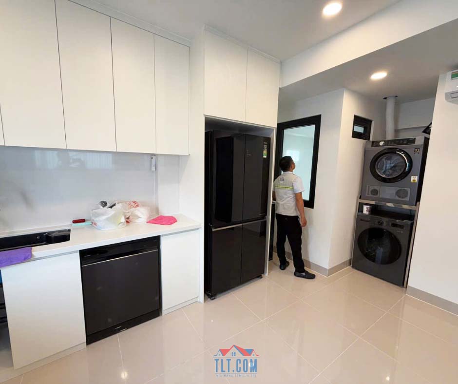 Không gian nội thất phòng bếp