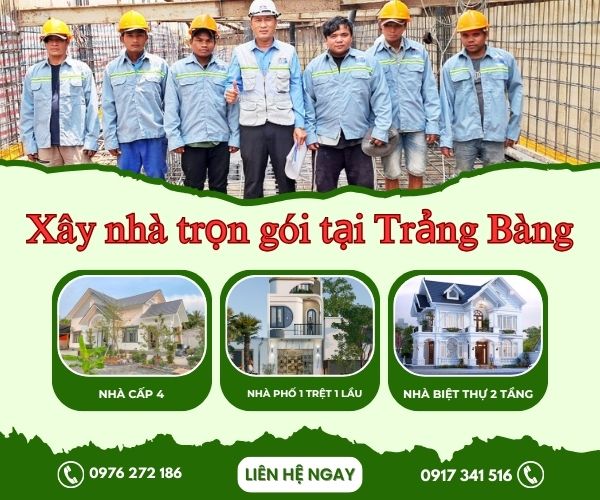 xây nhà trọn gói tại trảng bảng tỉnh tây ninh