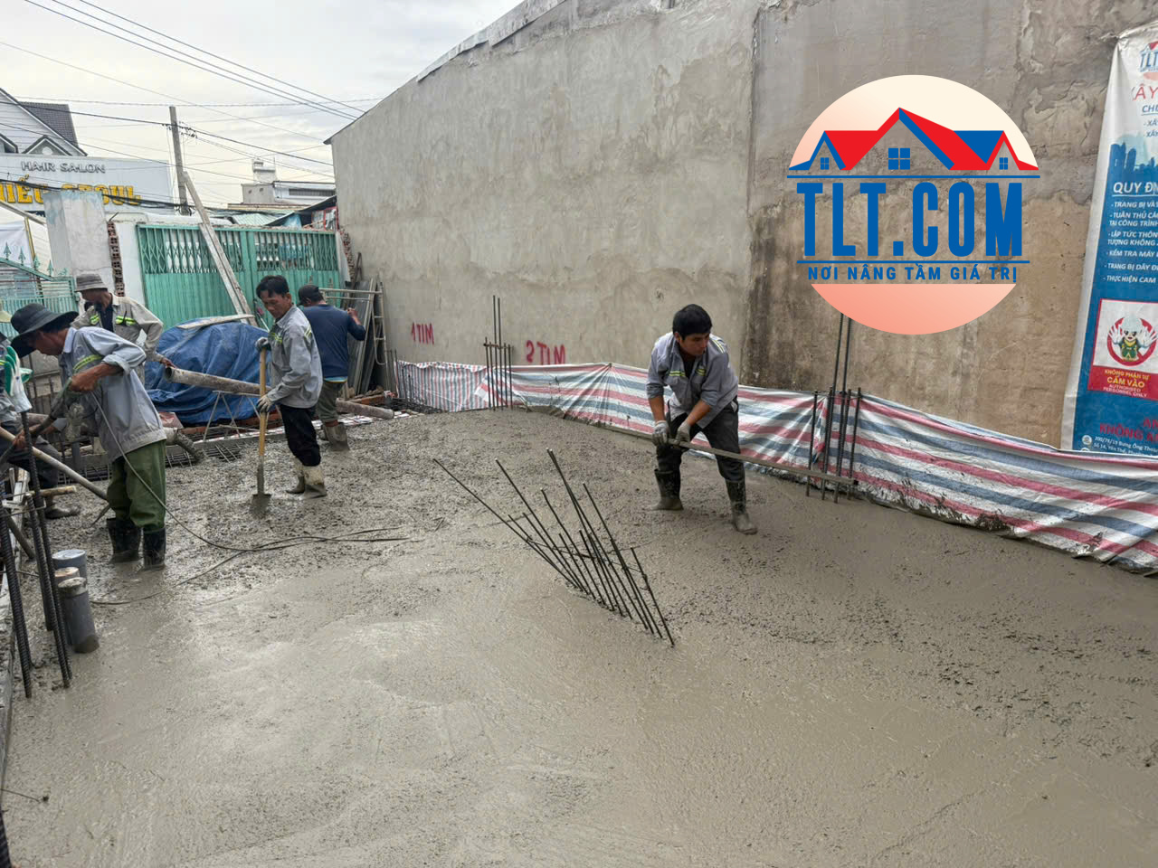 đổ bê tông lầu