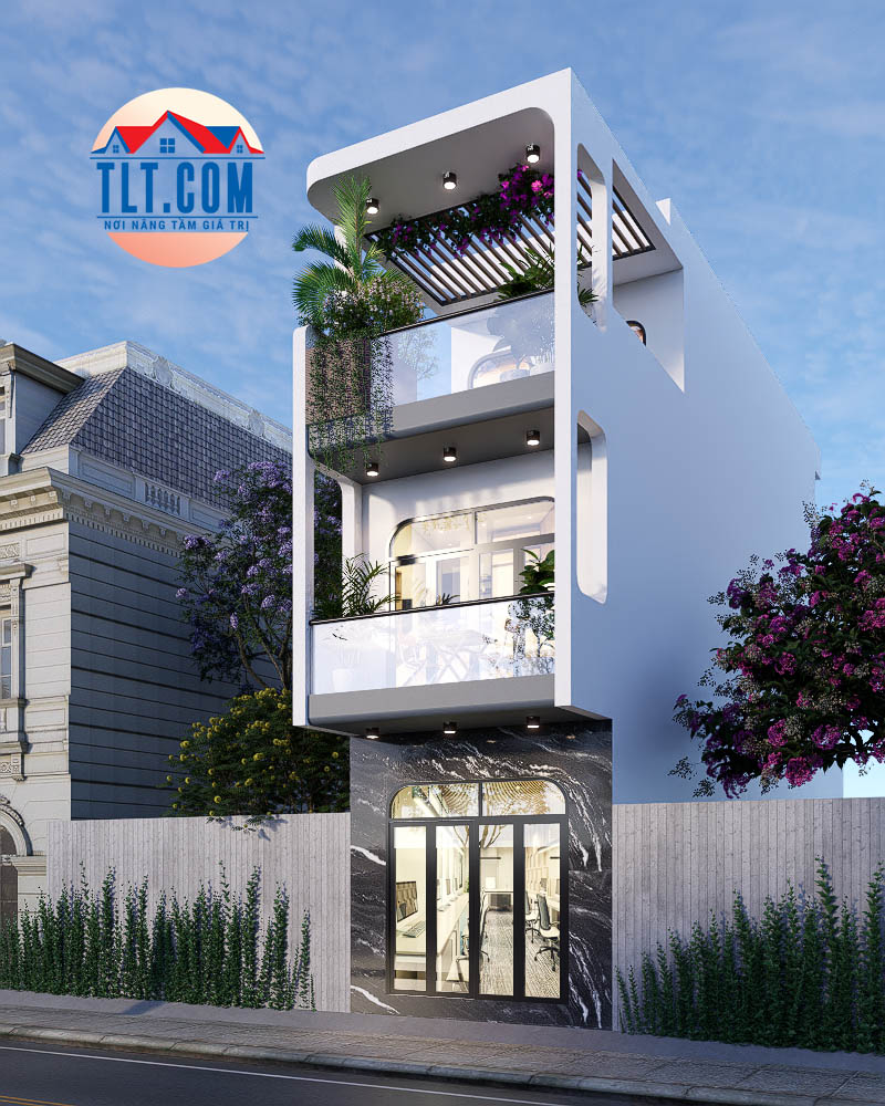 thiết kế kiến trúc nhà 3D