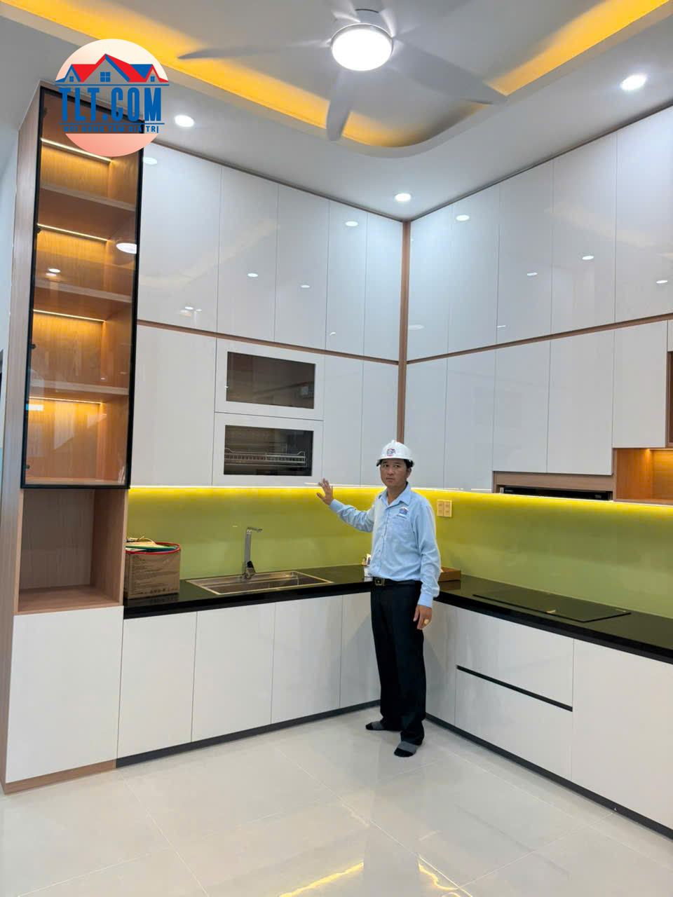 Không gian nội thất phòng bếp