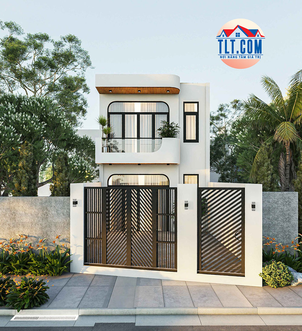 mẫu nhà phố 2 tầng tại củ chi