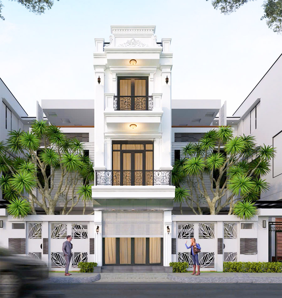 Nhà phố cổ điển