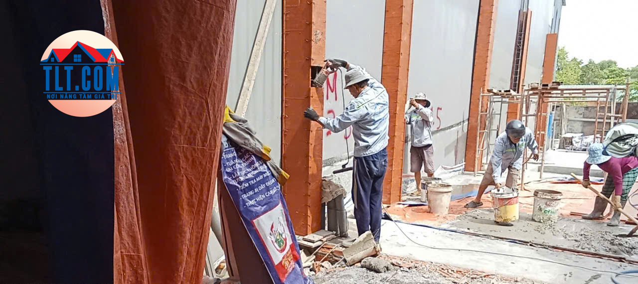 Đổ bê tông cốp pha