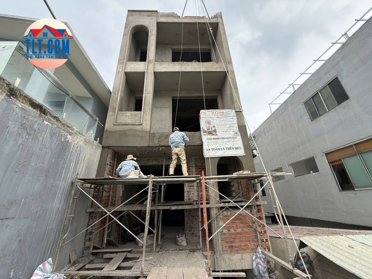 Xây nhà phần thô tại bình dương