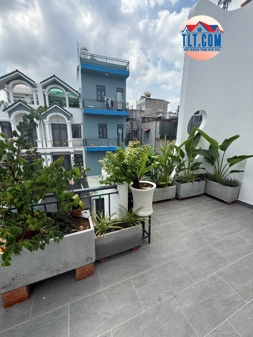 Không gian sân thượng