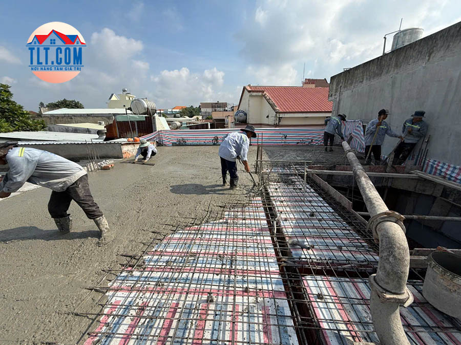 thi công xây dựng nhà phần thô