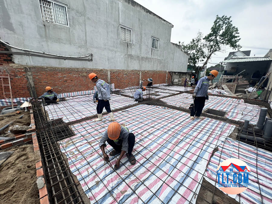 thi công móng nhà