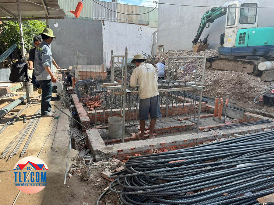 xây nhà phần thô quận 8