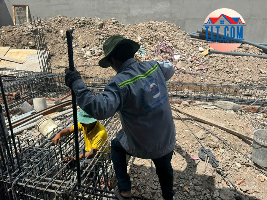 thi công xây nhà phần thô