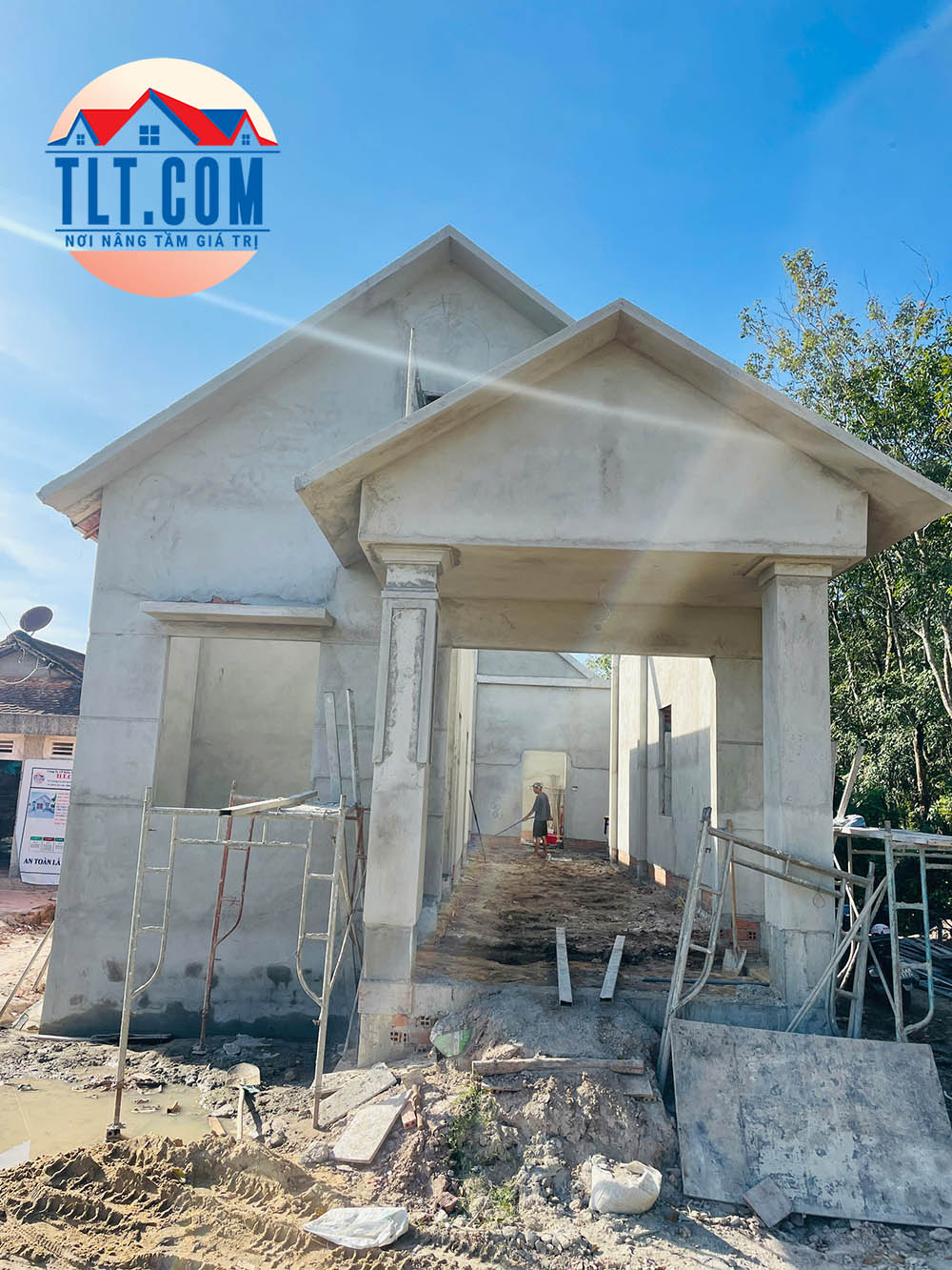 X&acirc;y nh&agrave; phần th&ocirc; t&acirc;y ninh