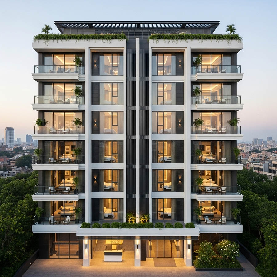 căn hộ dịch vụ cho thuê