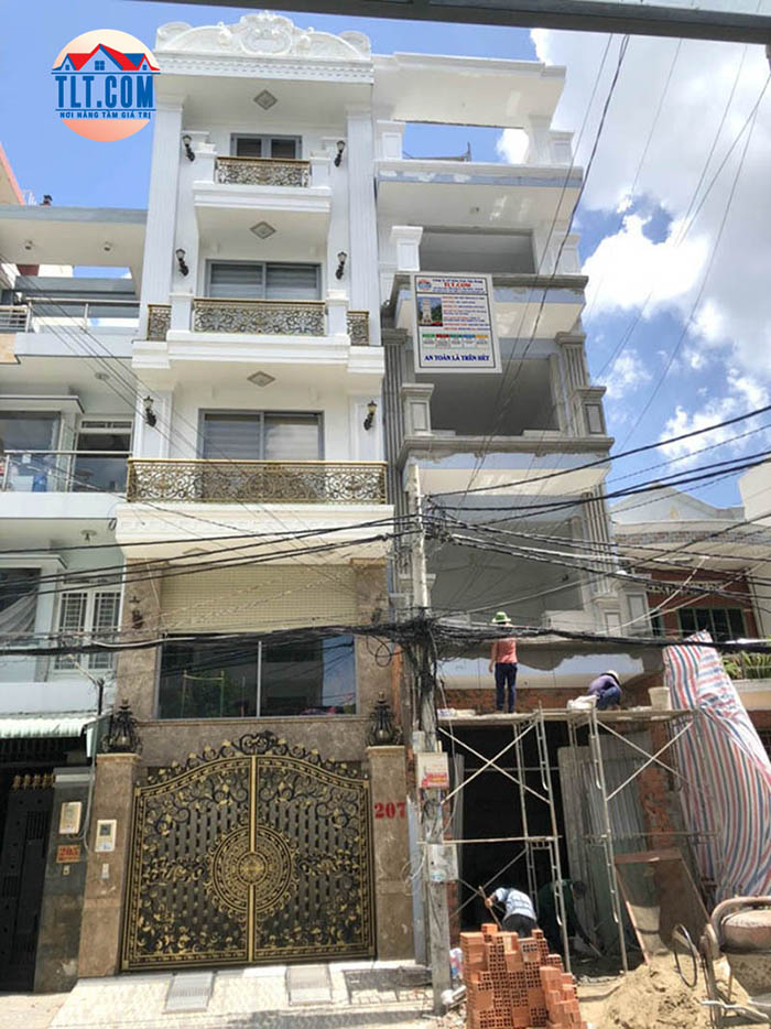 xây thô căn hộ dịch vụ