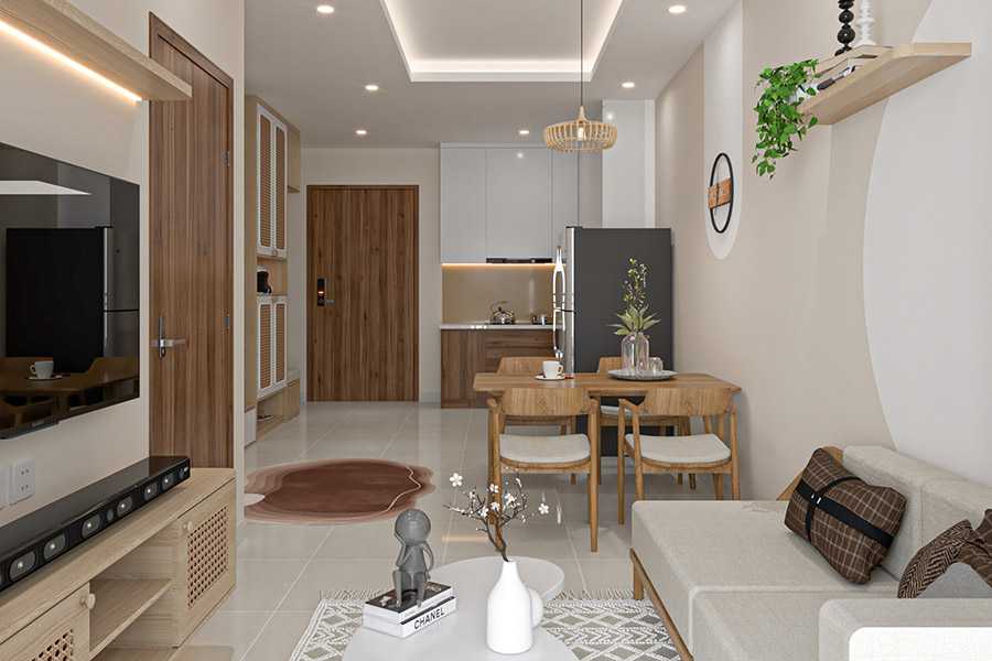 xây căn hộ dịch vụ