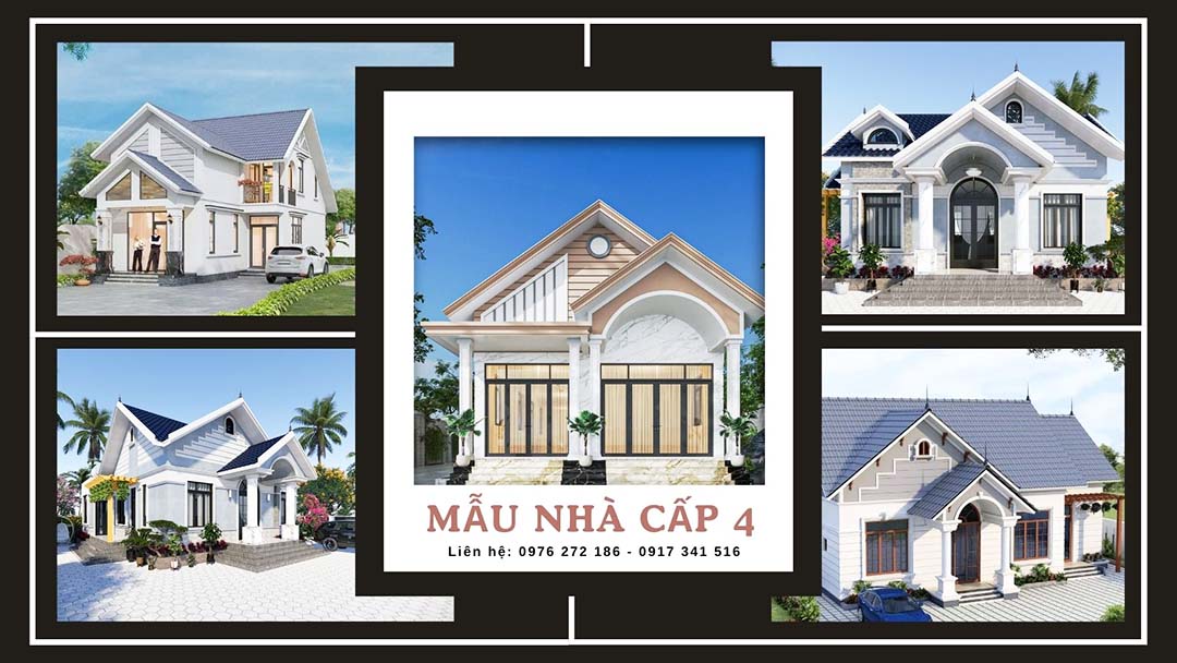 Các mẫu nhà cấp 4 đẹp tại trà vinh