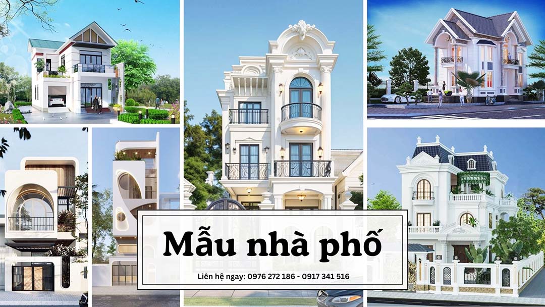 Mẫu nhà phố đẹp