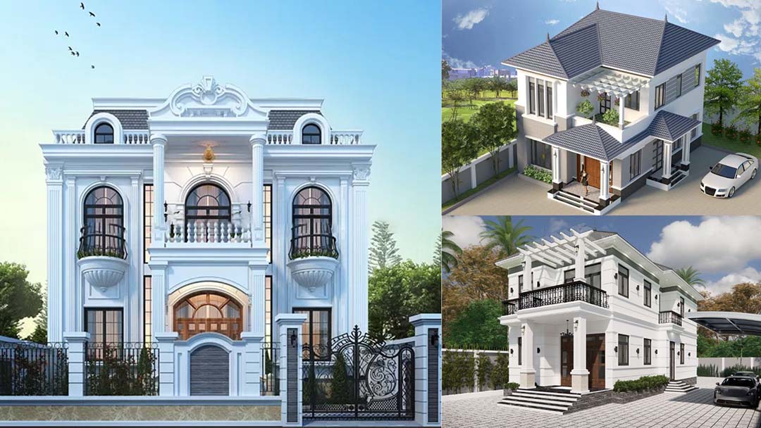 Xây dựng nhà biệt thự đẹp tại Cà Mau