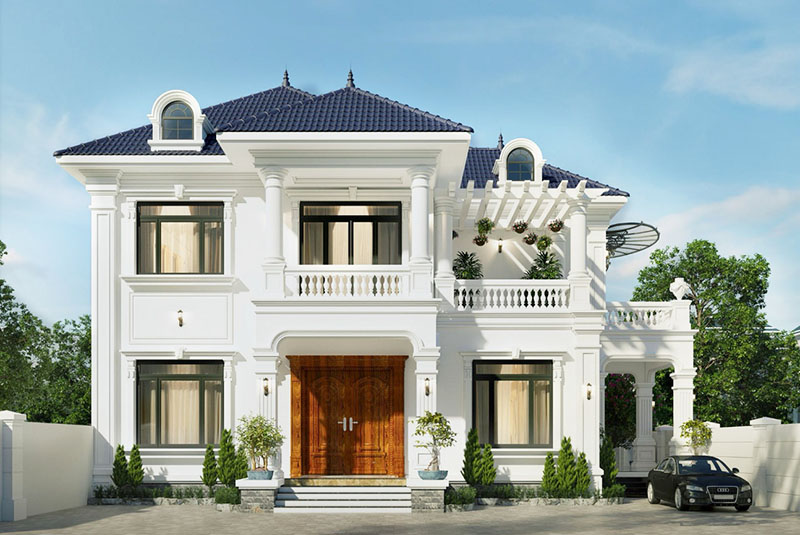 Mẫu biệt thự 2 tầng tại Kiên Giang