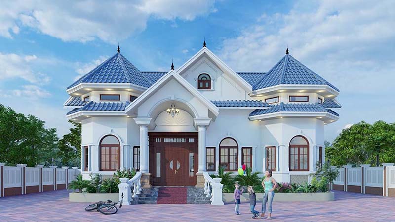 Nhà cấp 4 mái thái