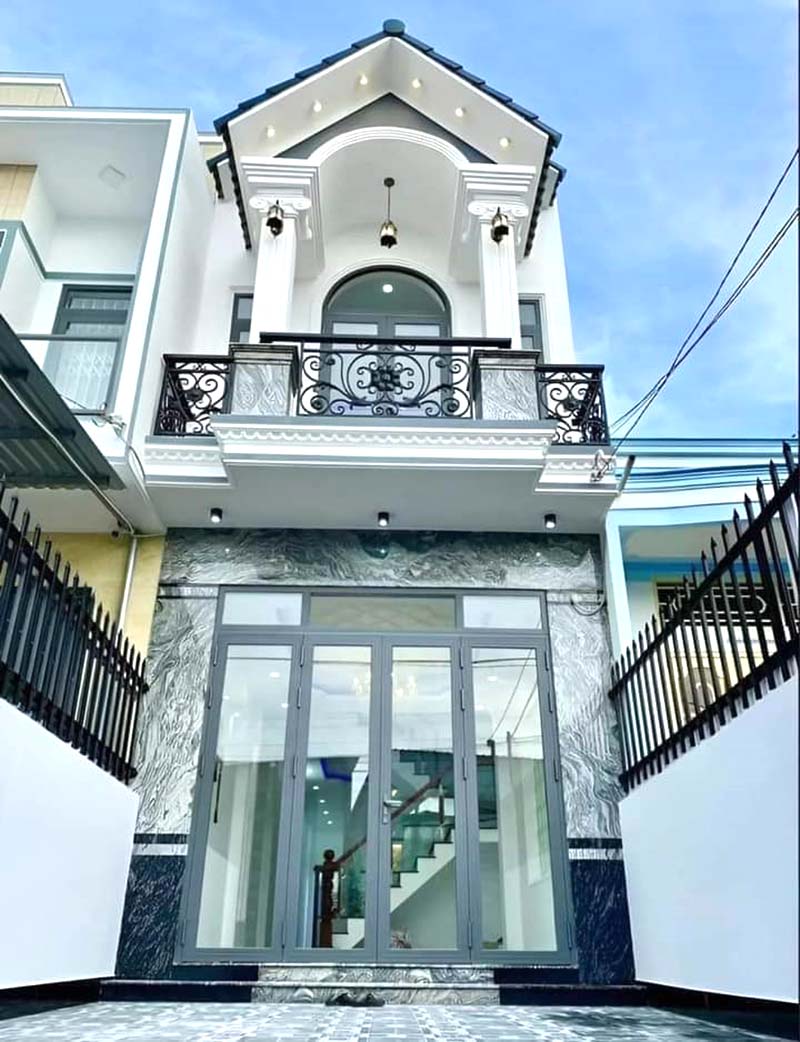 Nhà phố mái thái đẹp tại kiên giang