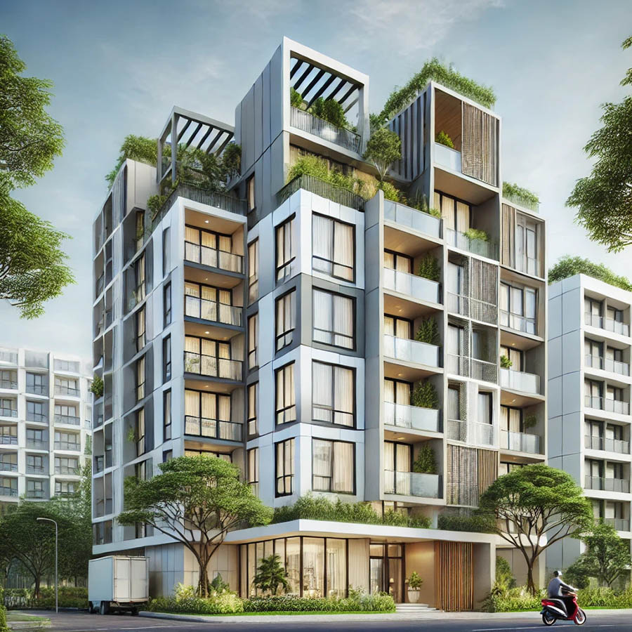 Chung cư mini nhiều căn hộ