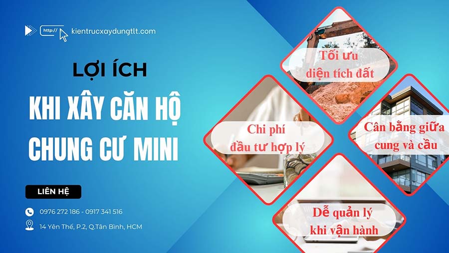 Lợi ích khi xây dựng chung cư mini