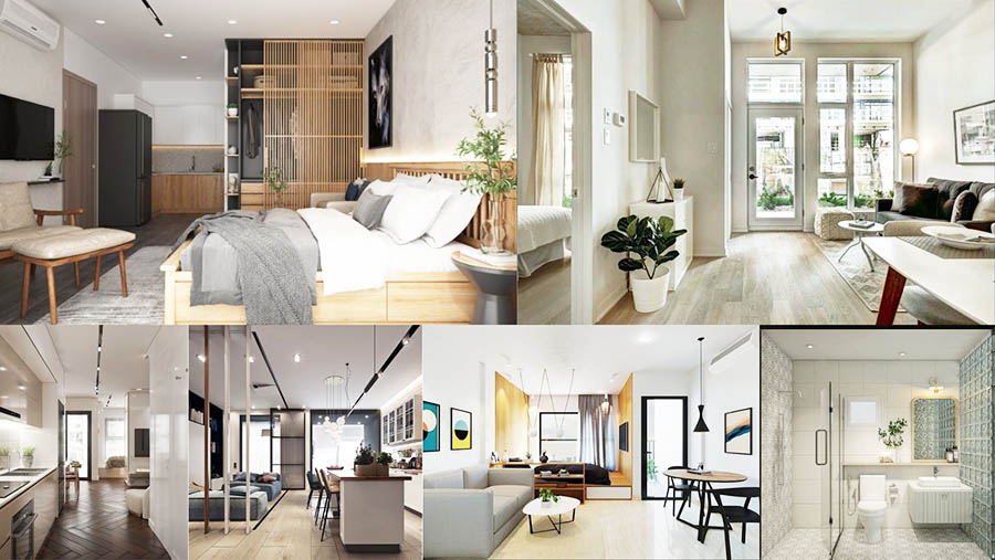 Thiết kế nội thất căn hộ mini