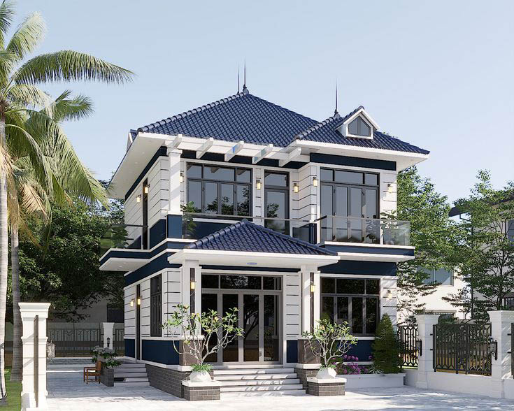 Thiết kế kiến trúc nhà mái Nhật